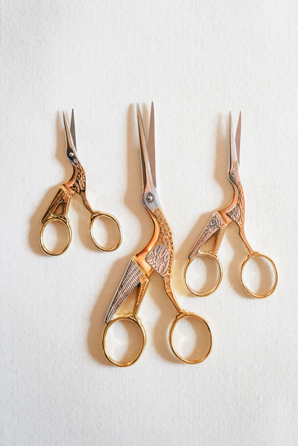 Rose Gold Crane Scissors – Billy and Baa