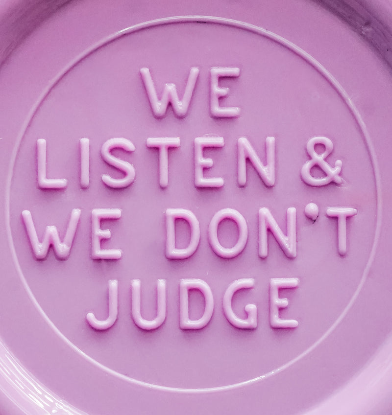 We Listen and We Don’t Judge Guillotine Penny