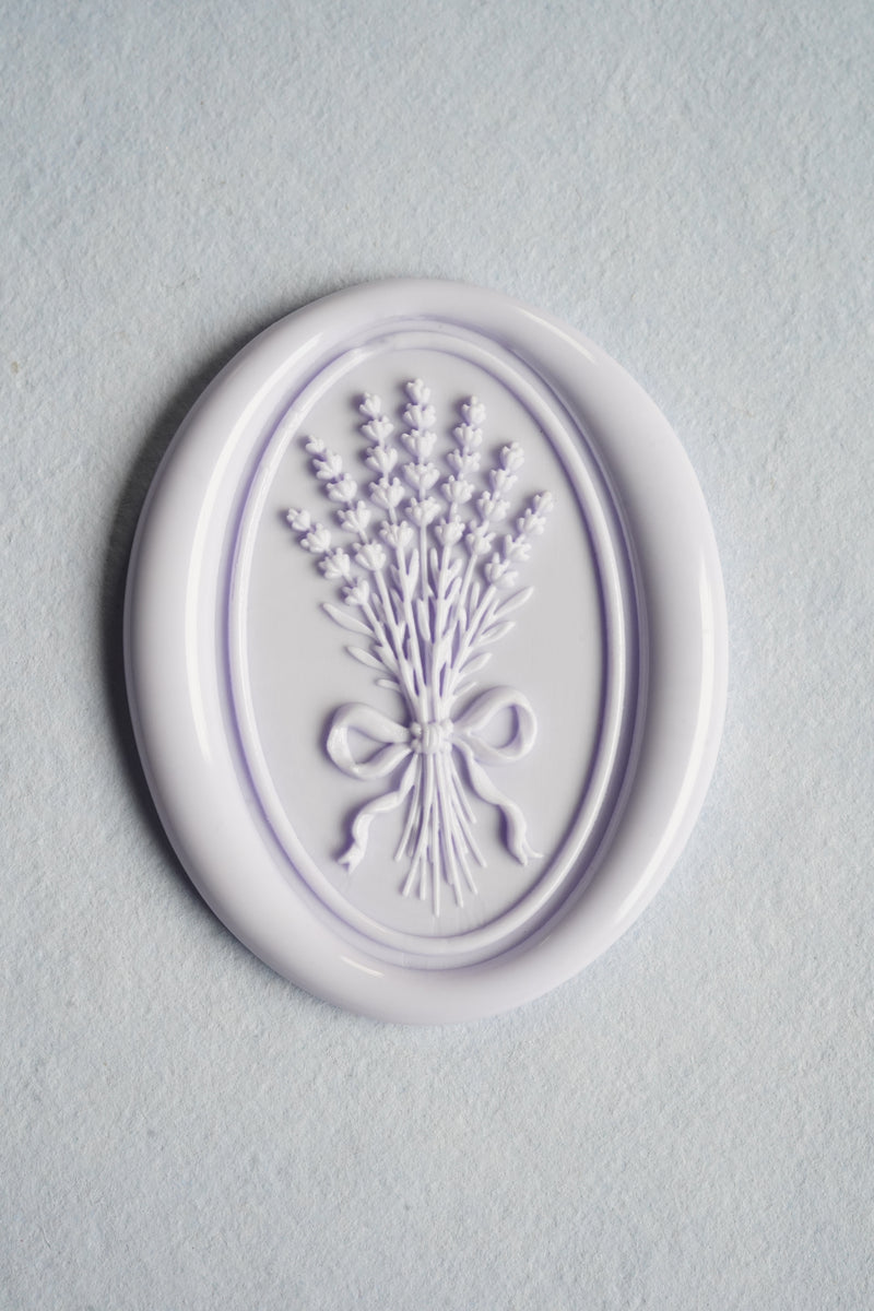 Lavender Floriography Seal