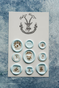 Kathryn Hastings’ Custom Wax Seal Collection with Personalized Letter