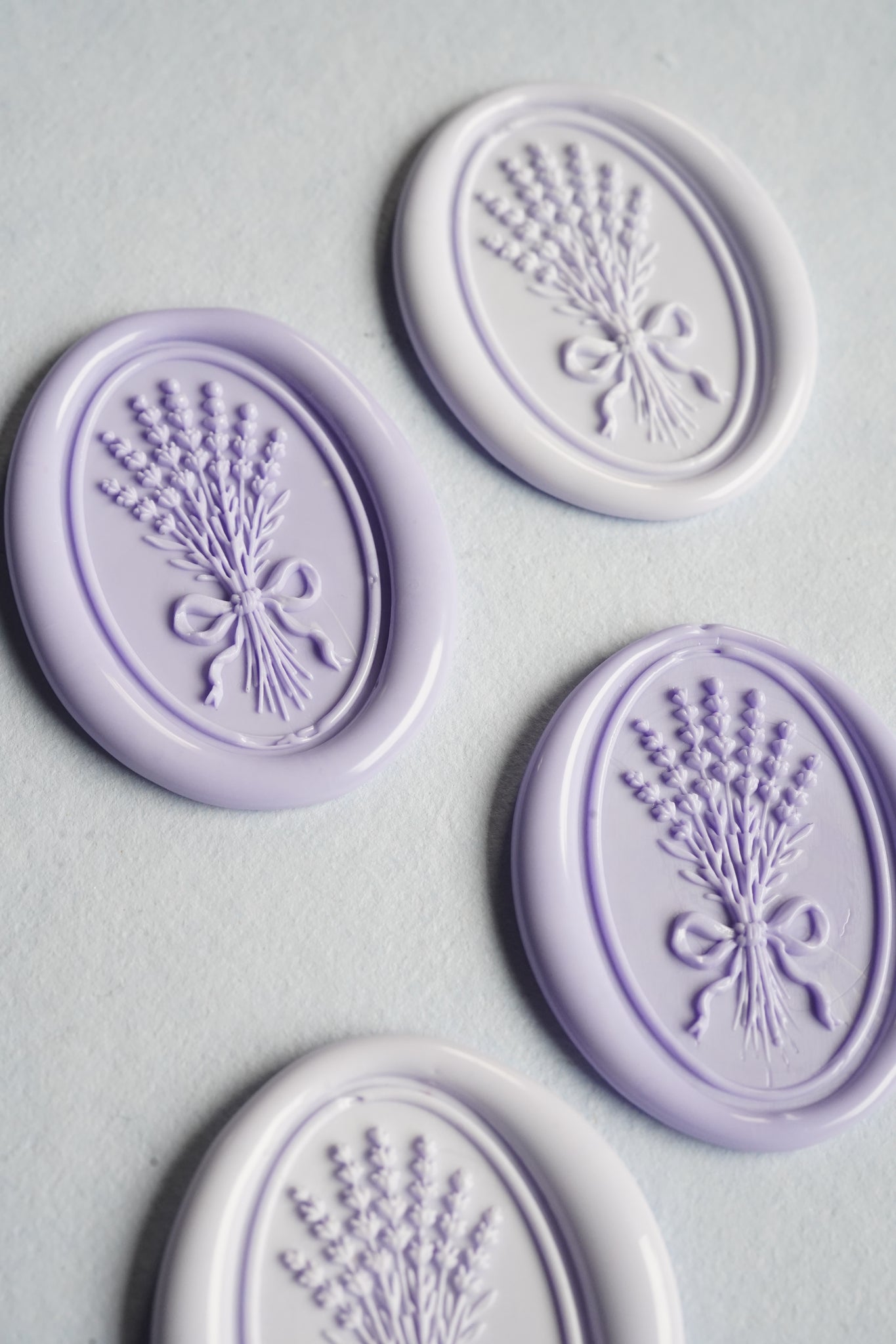 Lavender Floriography Seal