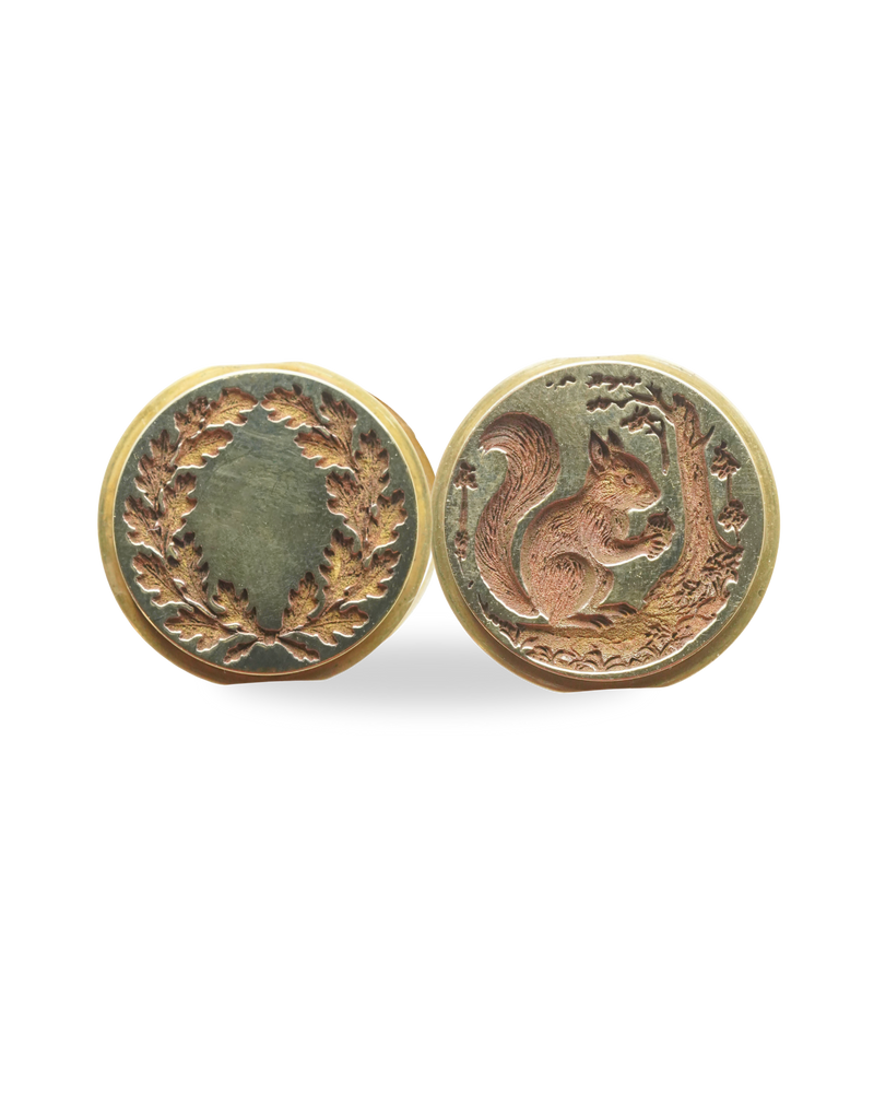 Squirrel Oak Wreath Penny