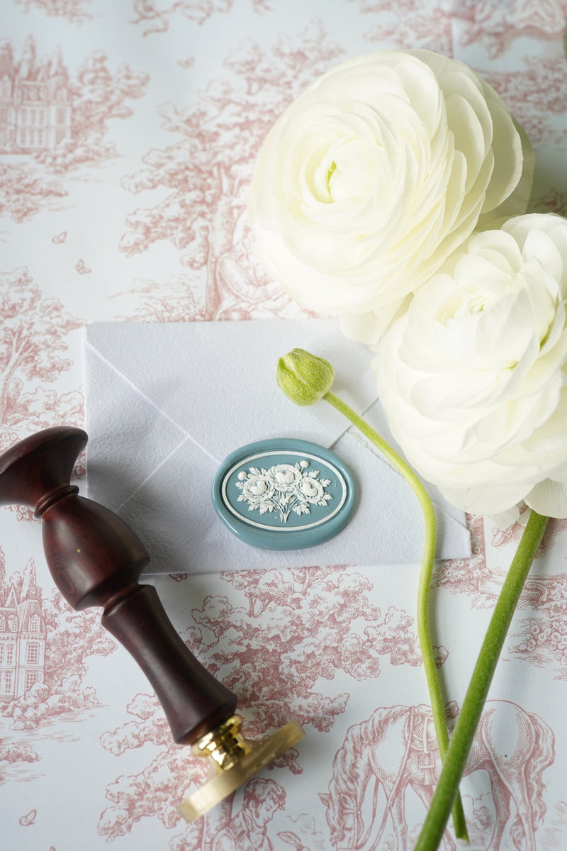Ranunculus Floriography Seal