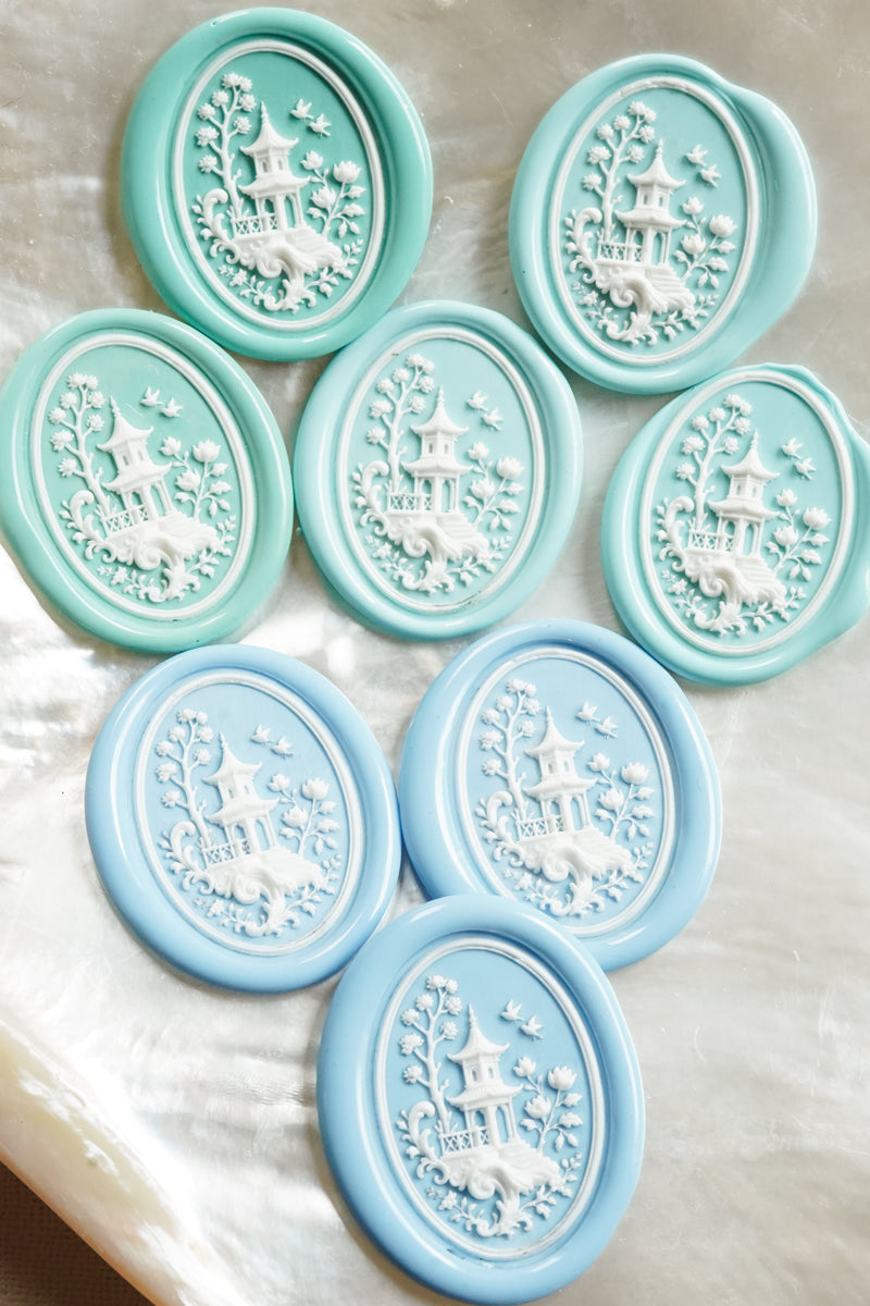 Montecito Chinoiserie Seal Stamp