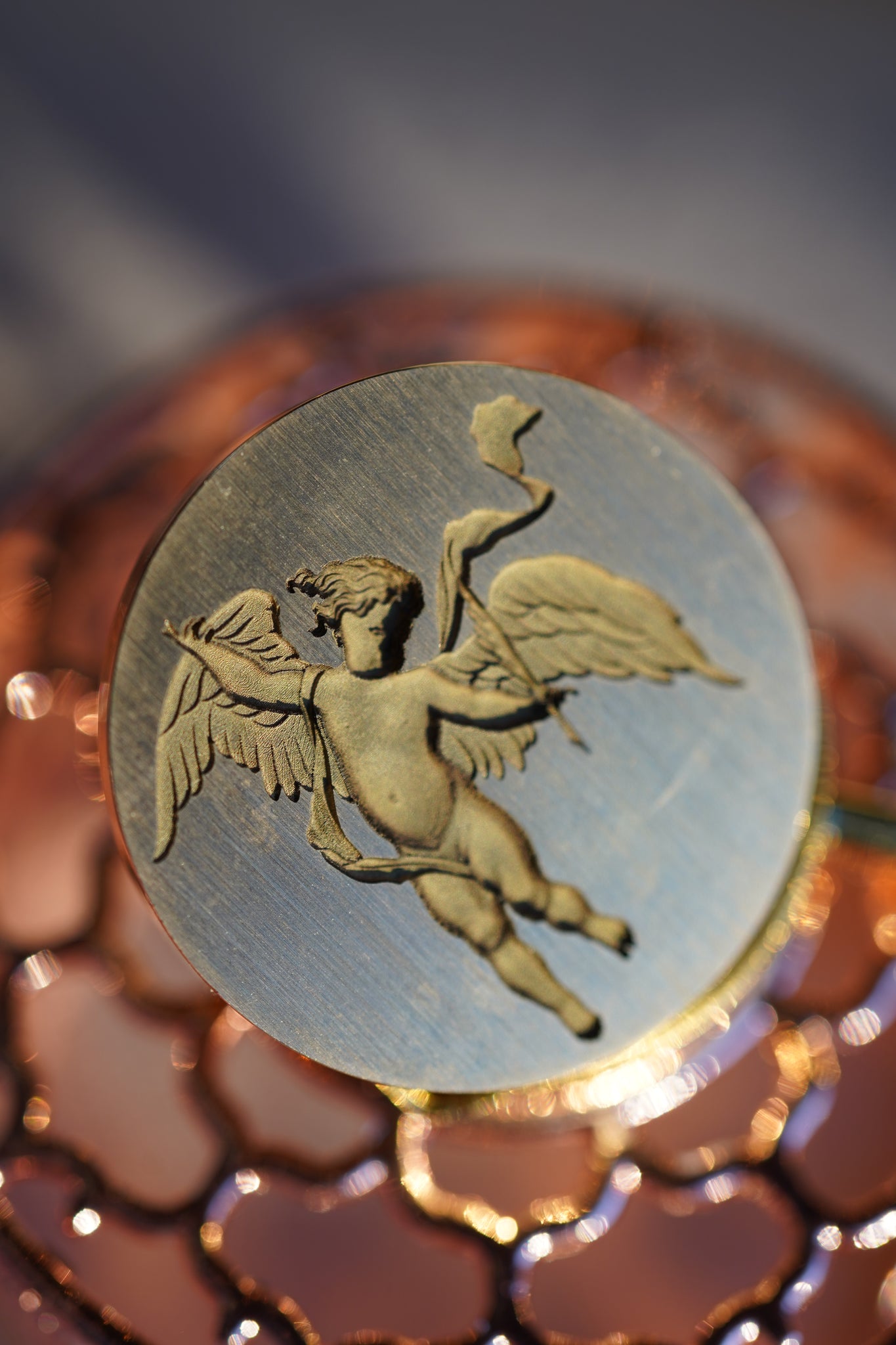 Cherub and Quill Wax Seal
