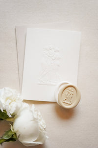 Three Graces Stationery and Seal Set by Clover and Lamb and Kathryn Hastings