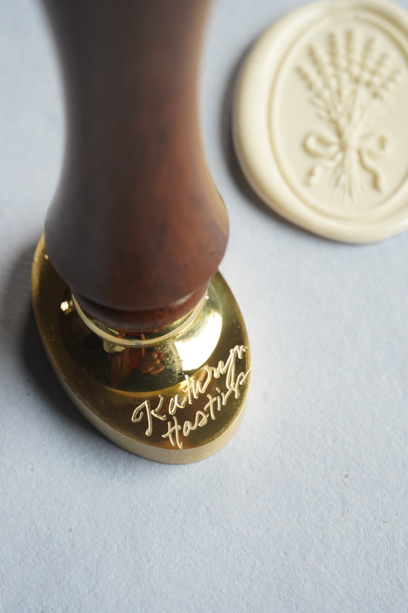 Lavender Floriography Seal