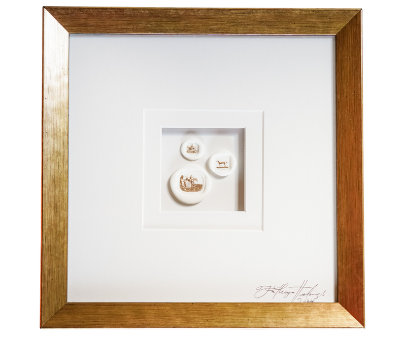 Three Horses (Framed Seals)