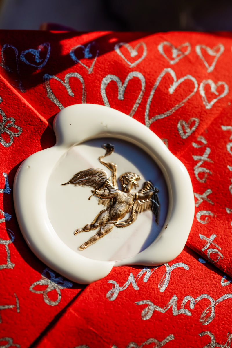 Cherub and Quill Wax Seal