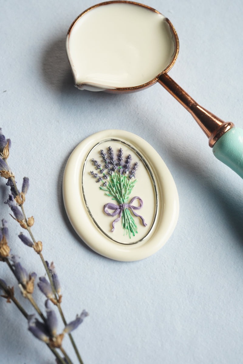 Lavender Floriography Seal