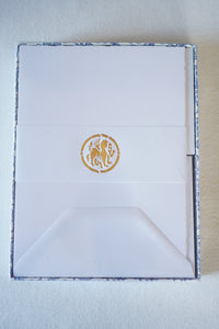 Rossi Medioevalis Deckle Edge Letter Set (White)