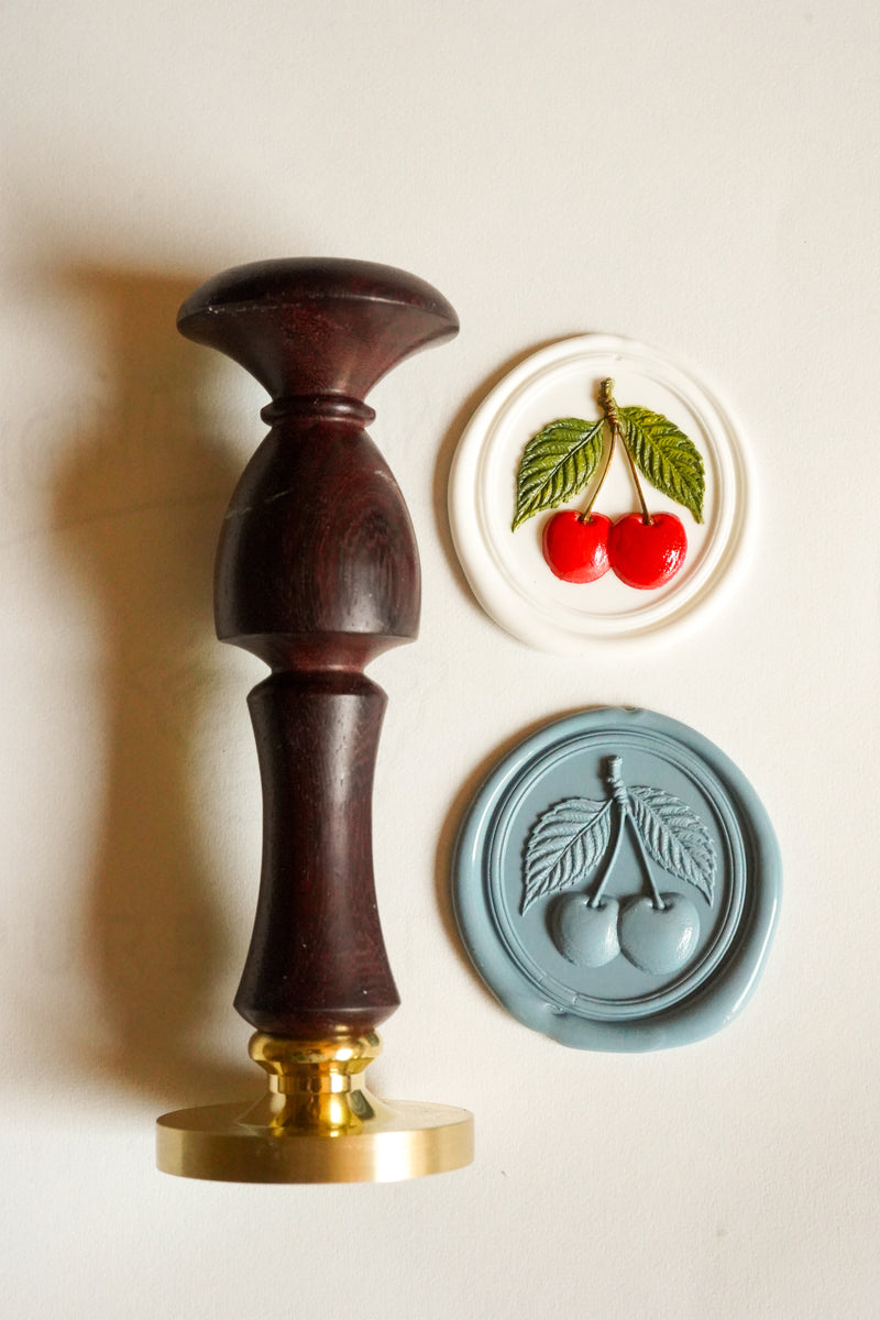 Cherry Pair Floriography Seal
