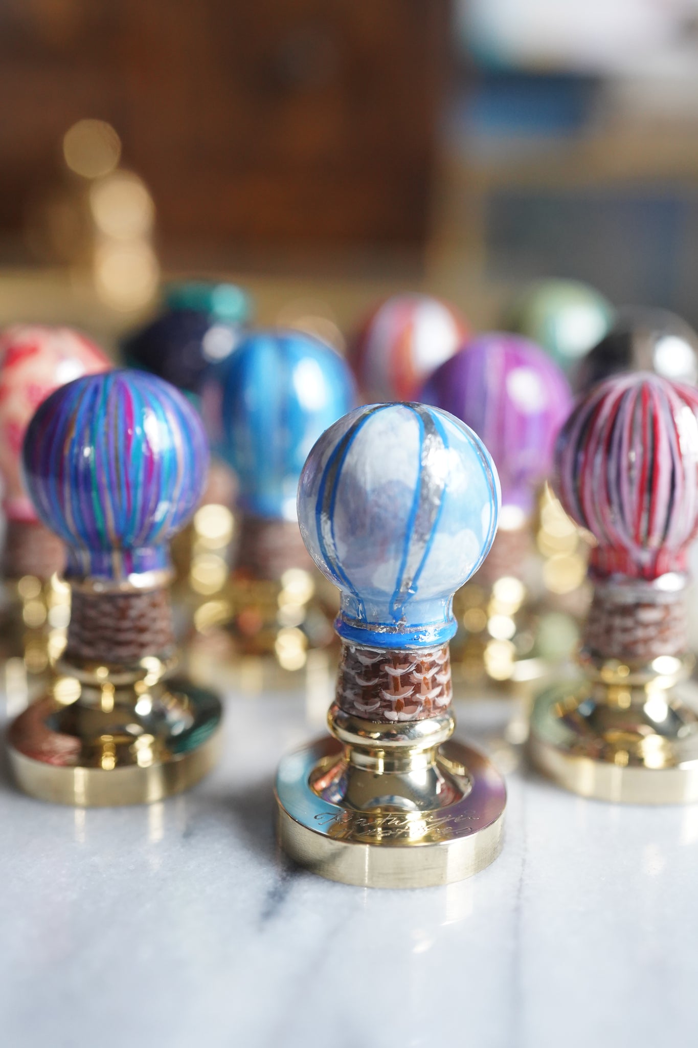 The Nouvelle Aube Hot Air Balloon Seal