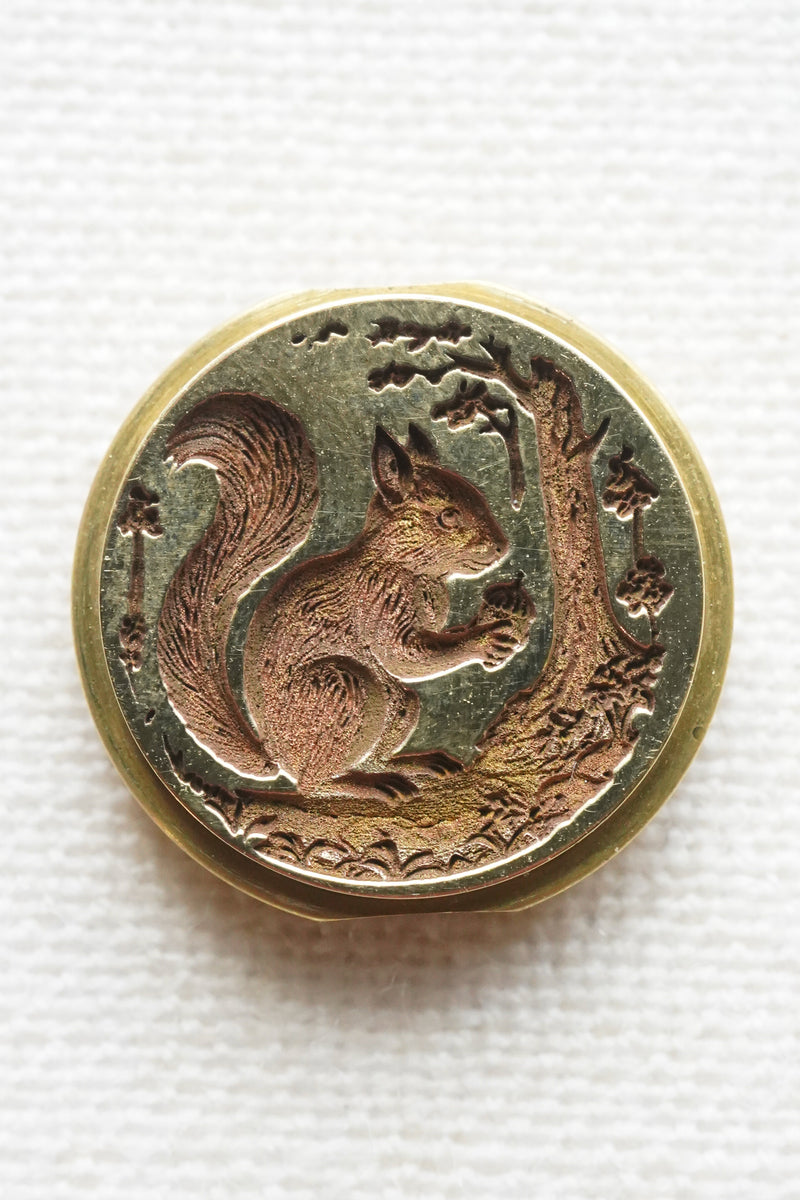 Squirrel Oak Wreath Penny