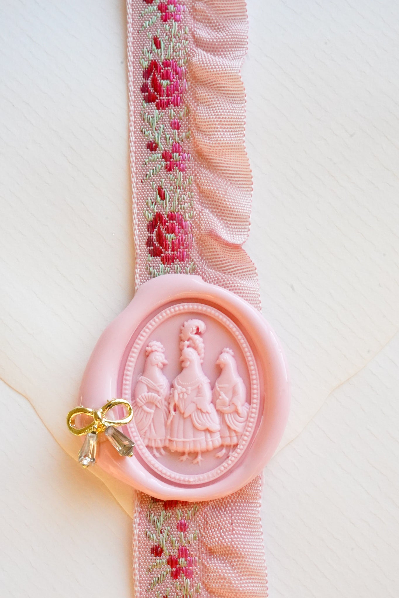 Three French Hens, Limited Edition Holiday Seal