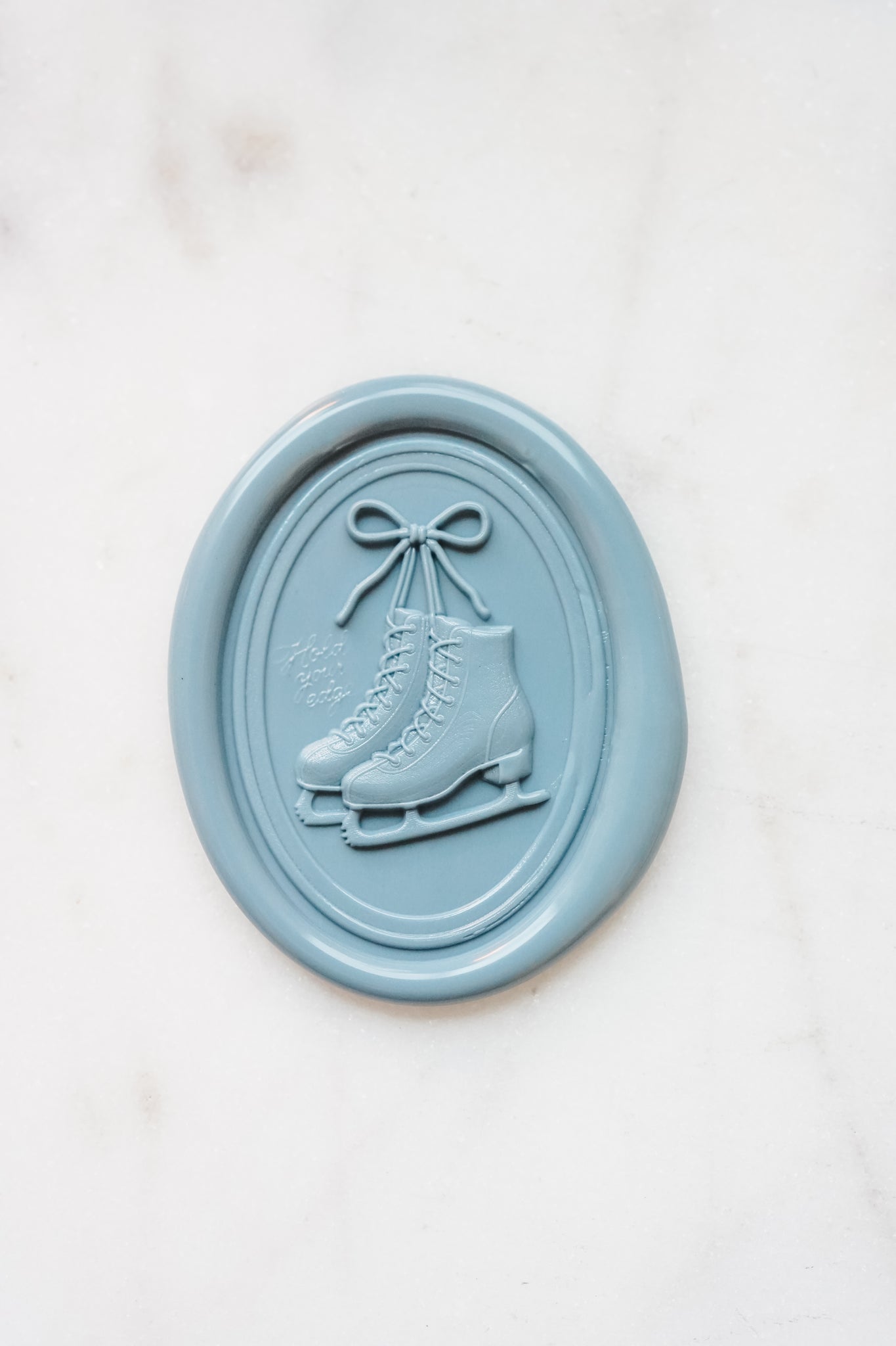 Ice Skates Bow Seal