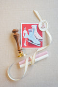 Ice Skates Bow Seal