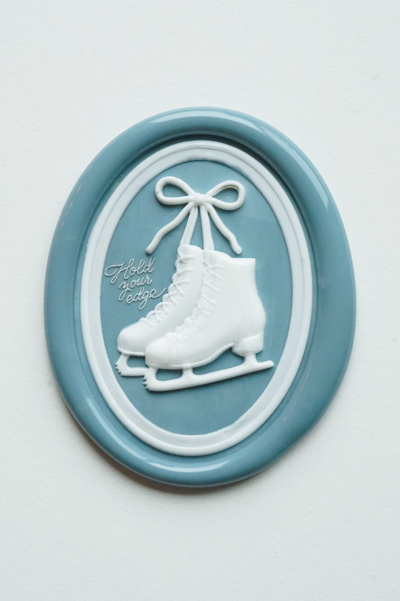 Ice Skates Bow Seal