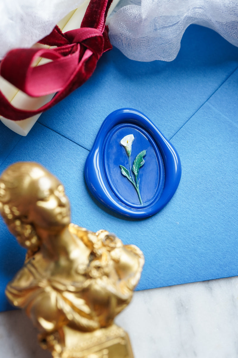 Calla Lily Floriography Seal