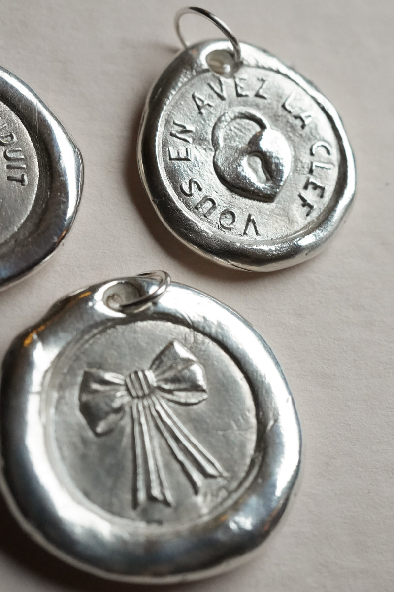 Silver Wax Seals & Pendants