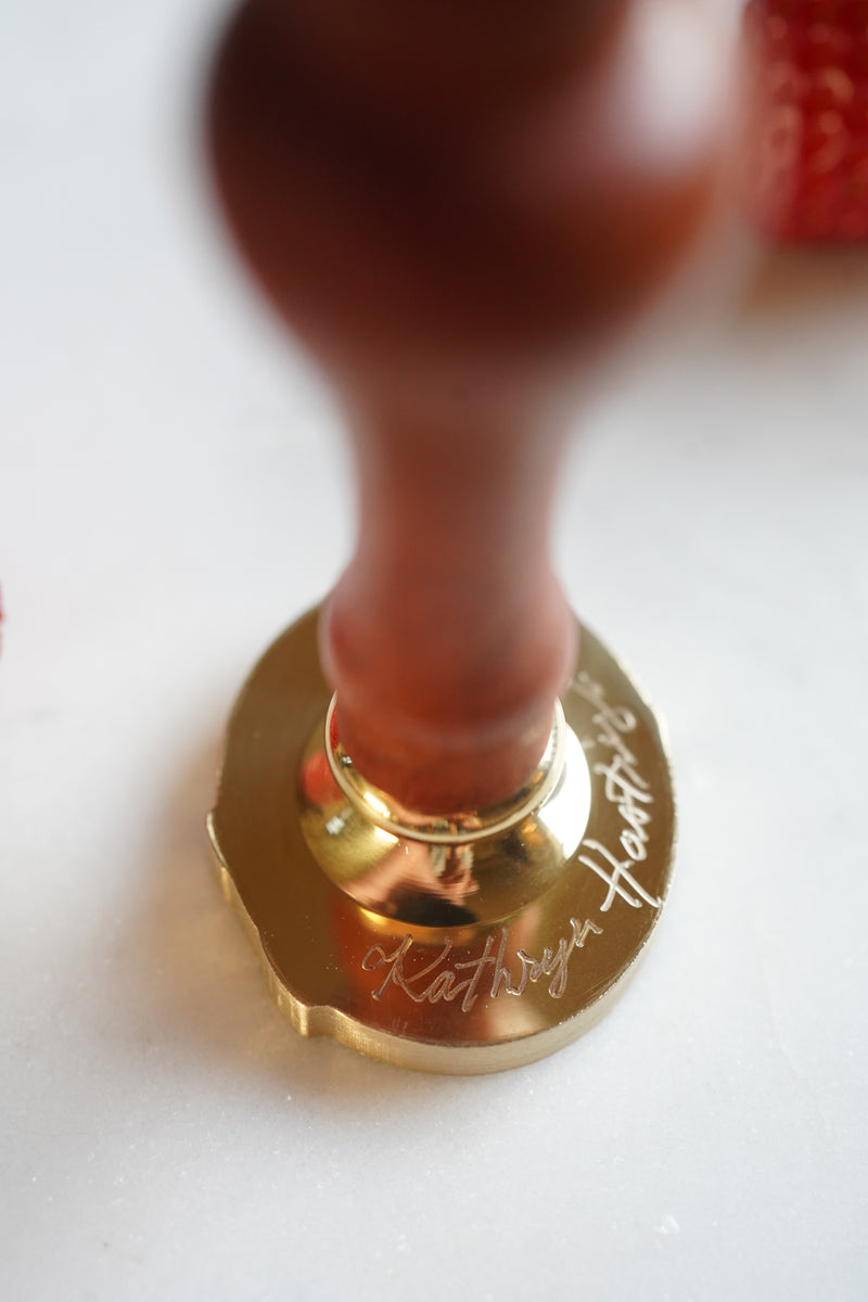 Strawberry Wax Seal