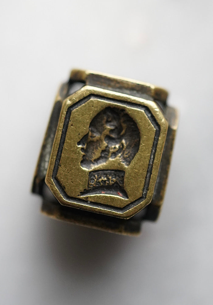 Victorian Cube Seal (Queen Victorian, Prince Albert, Poseiden, Hercules, and more)