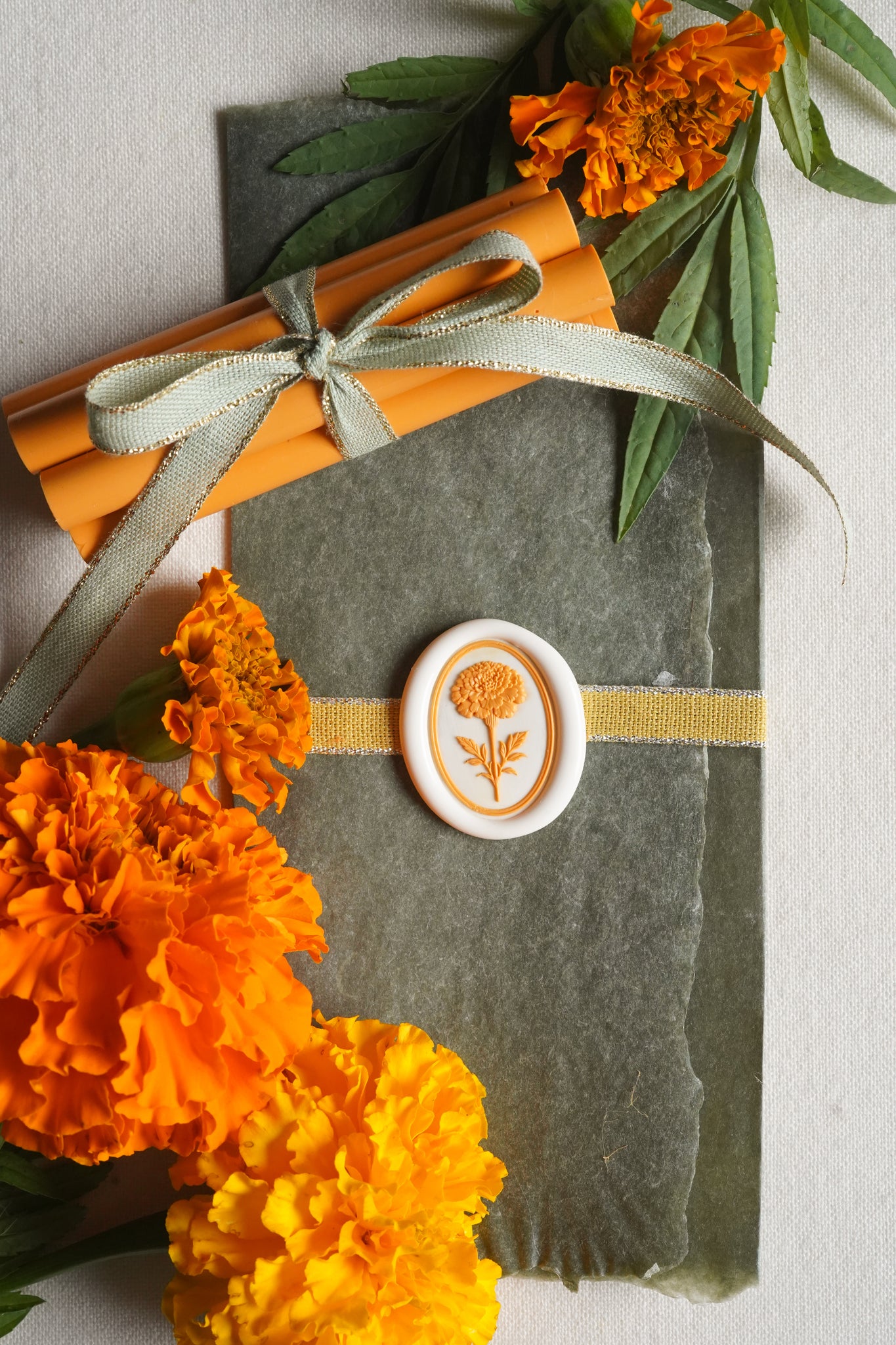 Marigold Wax Seal