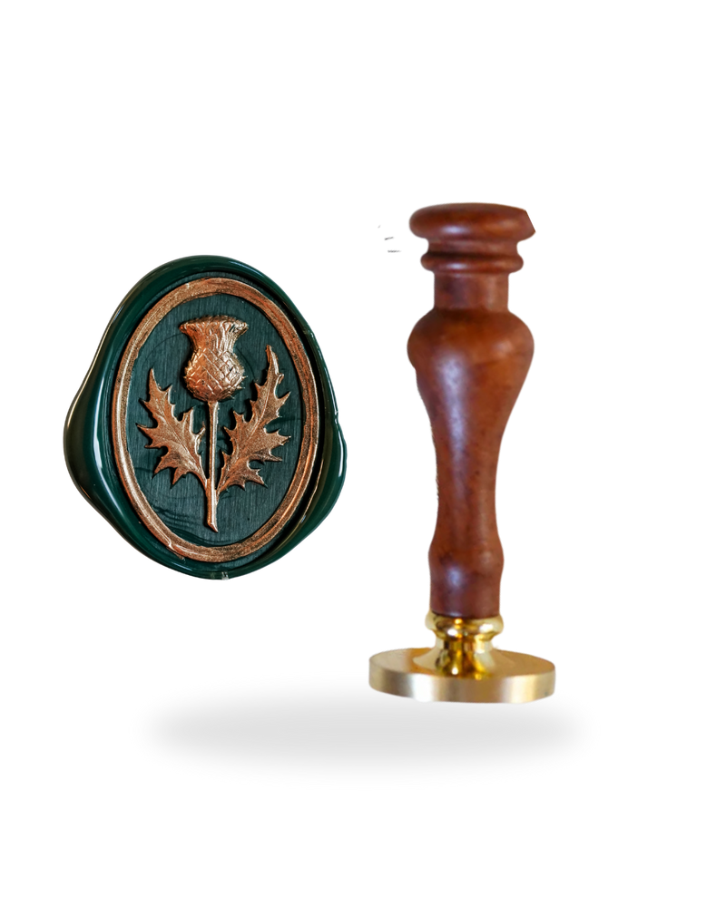 Thistle Floriography Seal