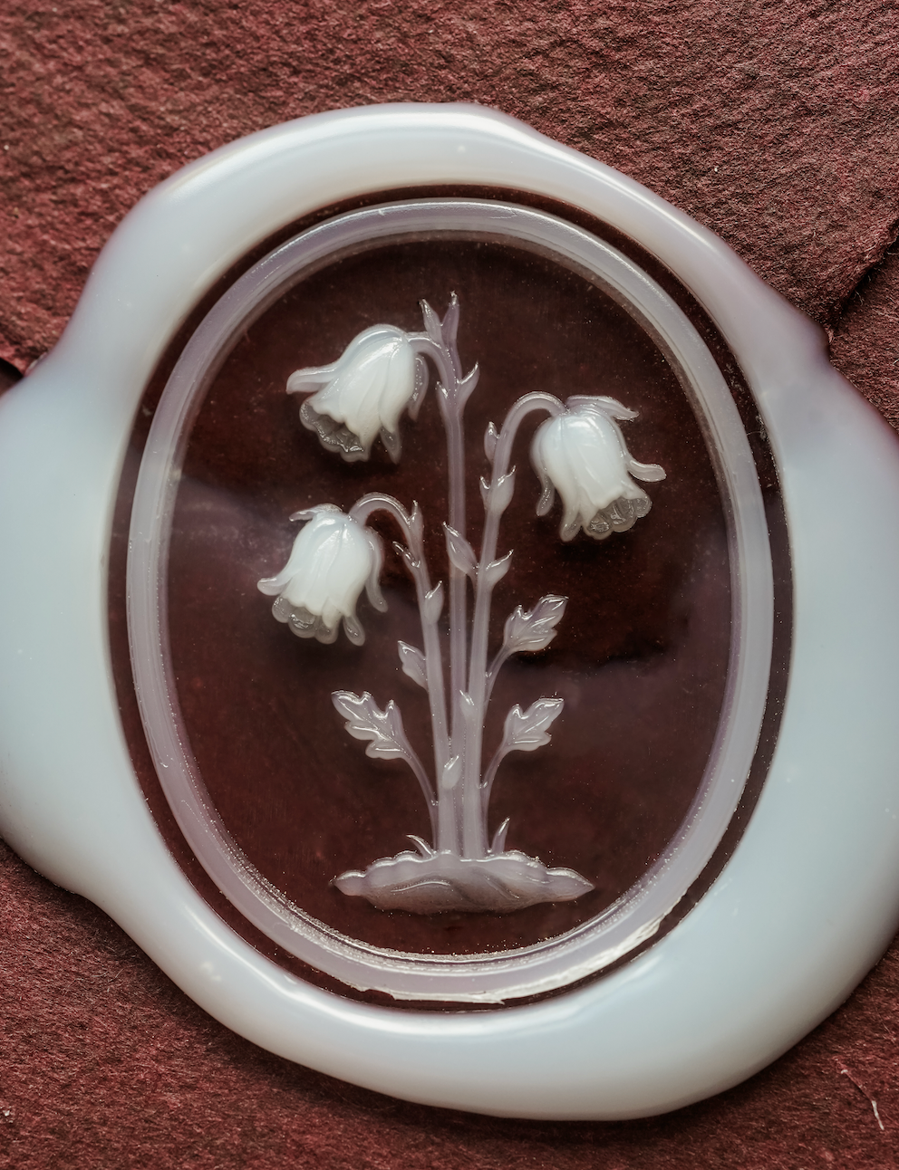 Ghost Pipe Floriography Seal