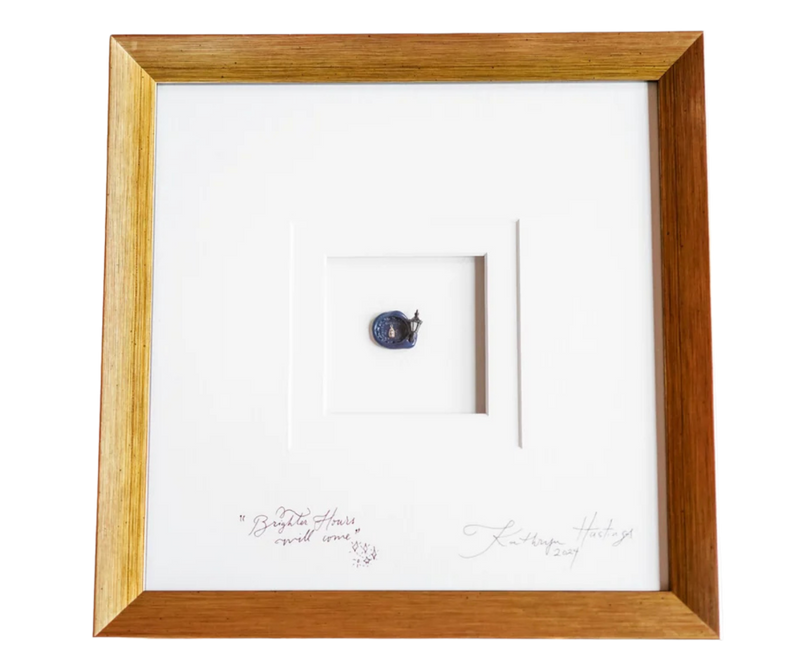 Brighter Hours Will Come (Framed Seal)